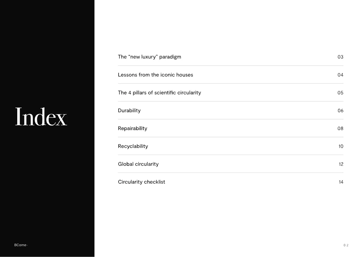 Luxury built to last - index