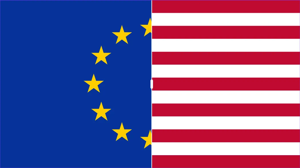 EU US flag