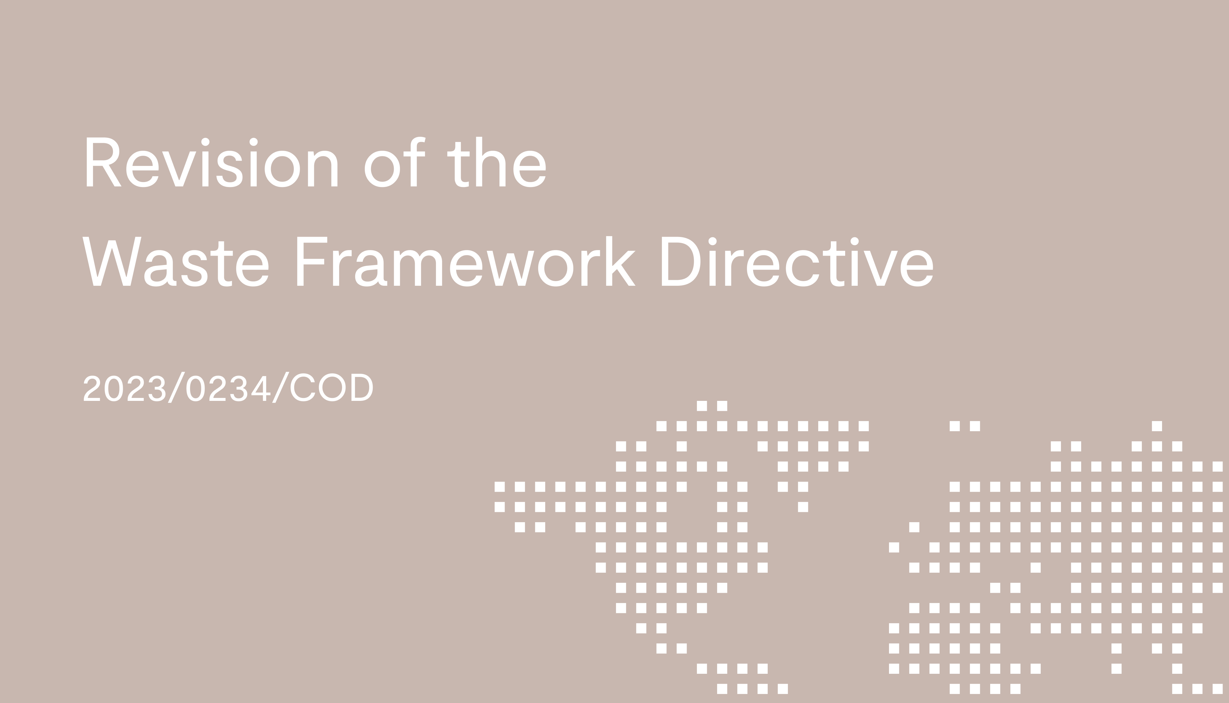 Revision of the Waste Framework Directive (2023/0234/COD)